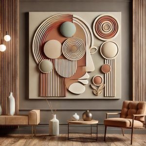 Düşler ve Çizgiler 3 Boyutlu Minimalist Geometrik Tablo ||| 3D-0002 1 Düşler ve Çizgiler 3 Boyutlu Minimalist Geometrik Tablo ||| 3D-0002 - Görsel 1