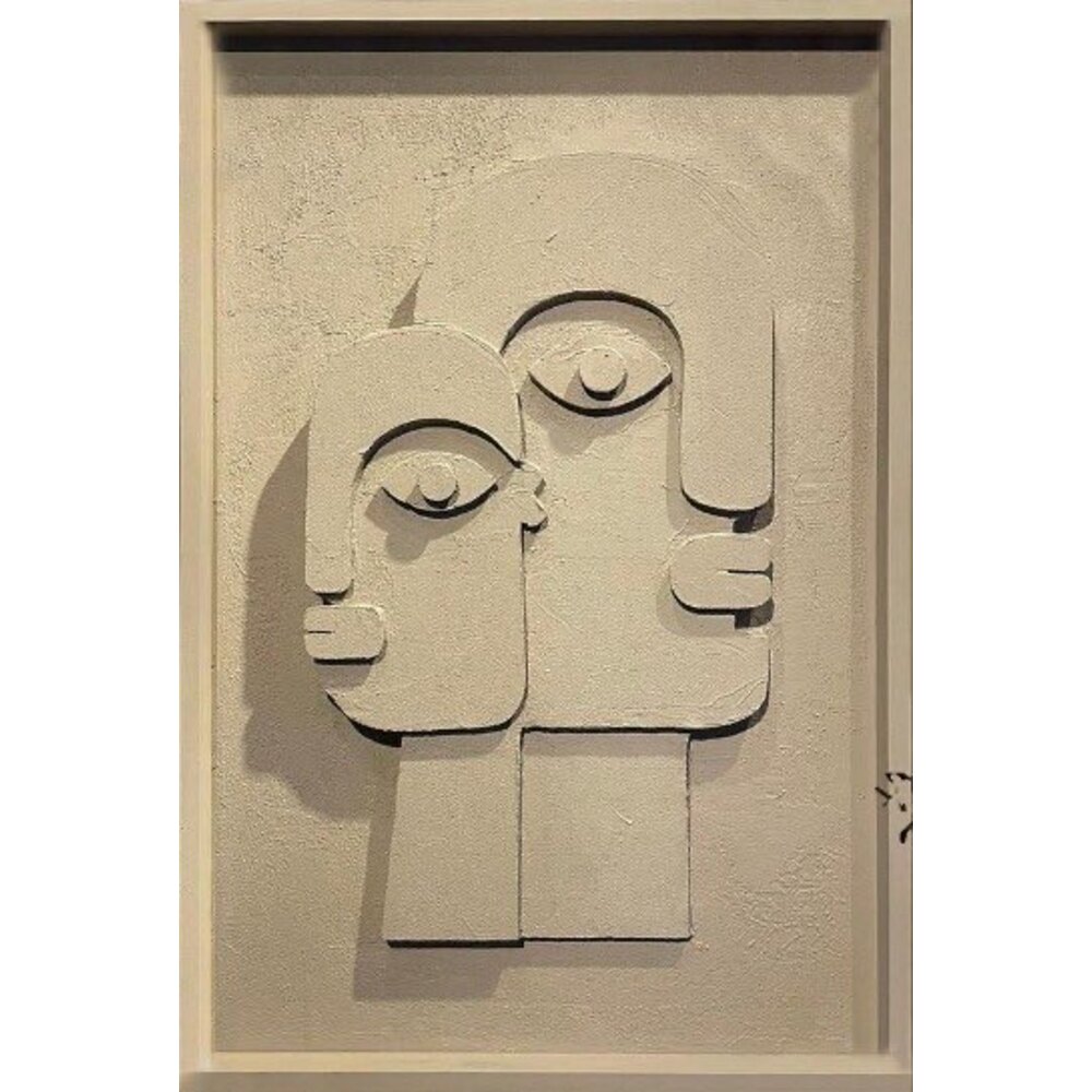 Picasso 3 Boyutlu Minimalist Soyut Modern Tablo ||| MNM-0008