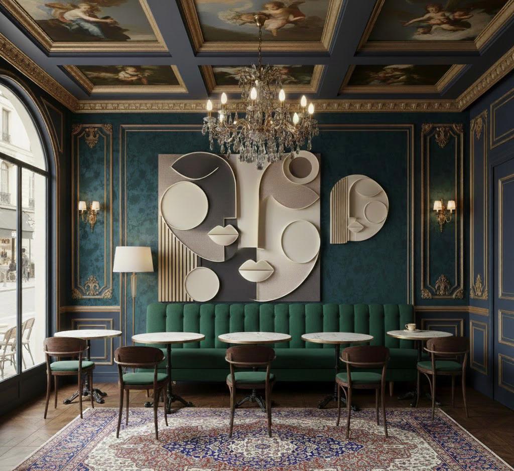 art deco duvar panelleri 1