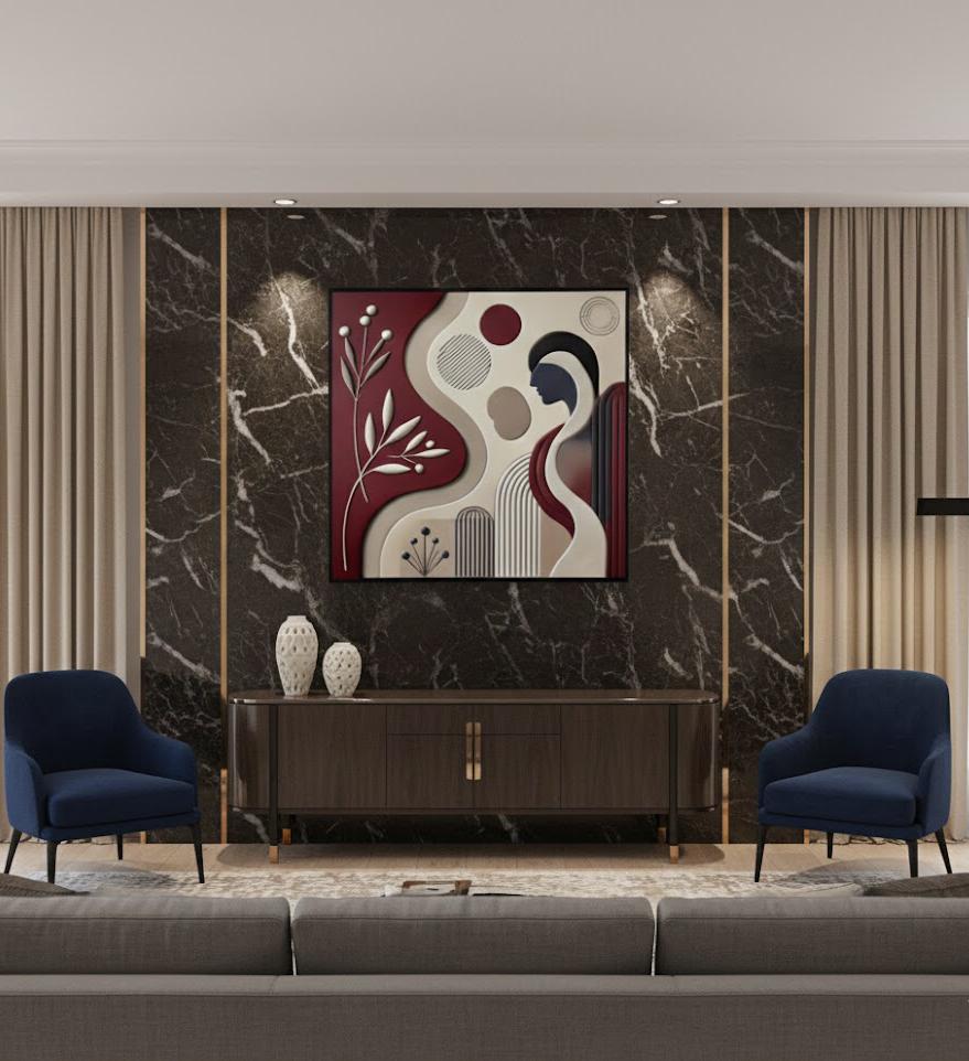 art deco duvar panelleri