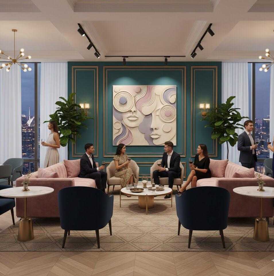 geometrik rolyef tablo