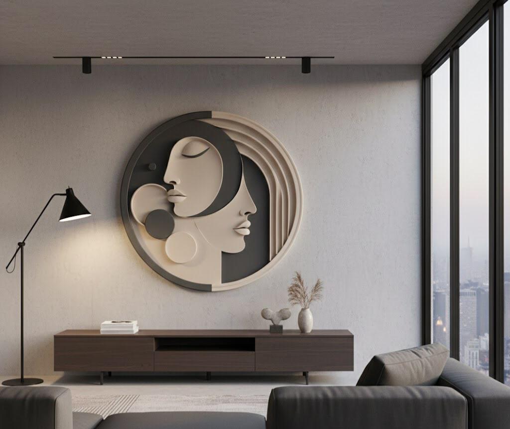 kabartma dokulu sanat