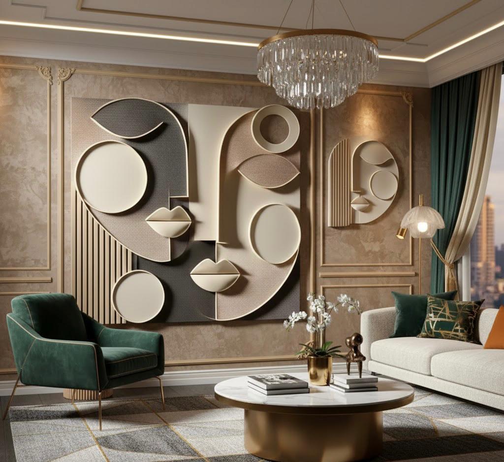 line art cizgi sanati tablolar 1