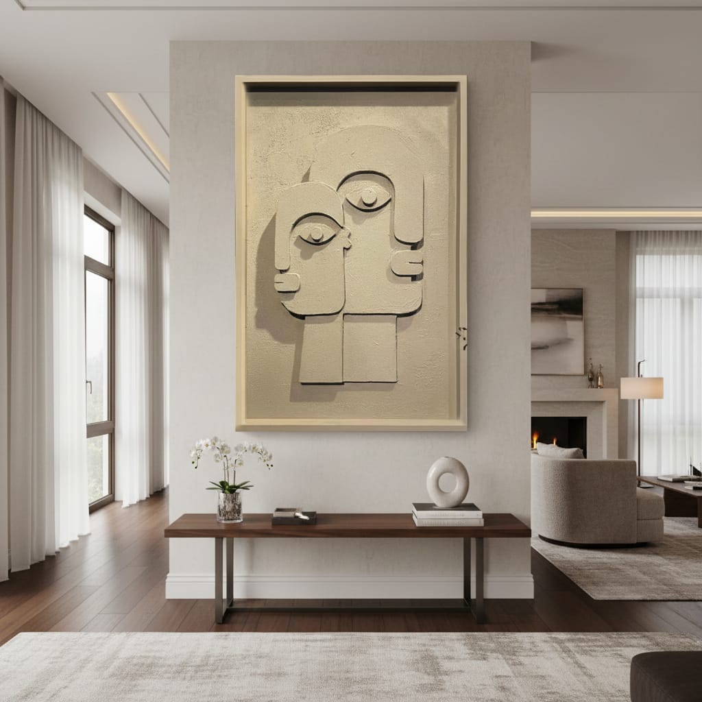 minimalist kabartma sanat