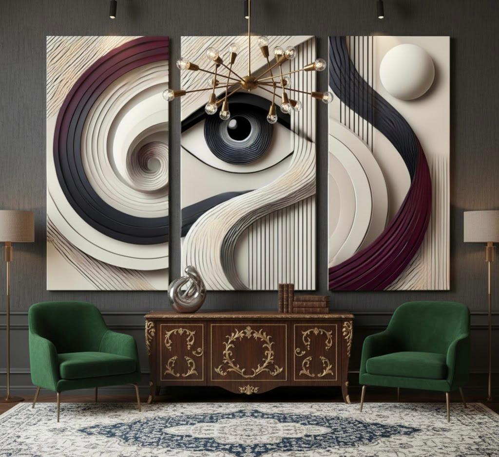 modern siluet tablolari