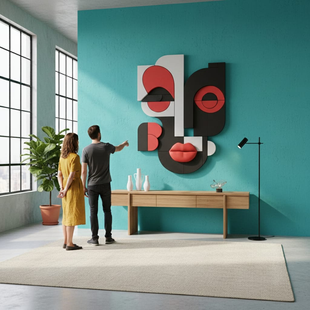 ofis duvar dekorasyonu 1