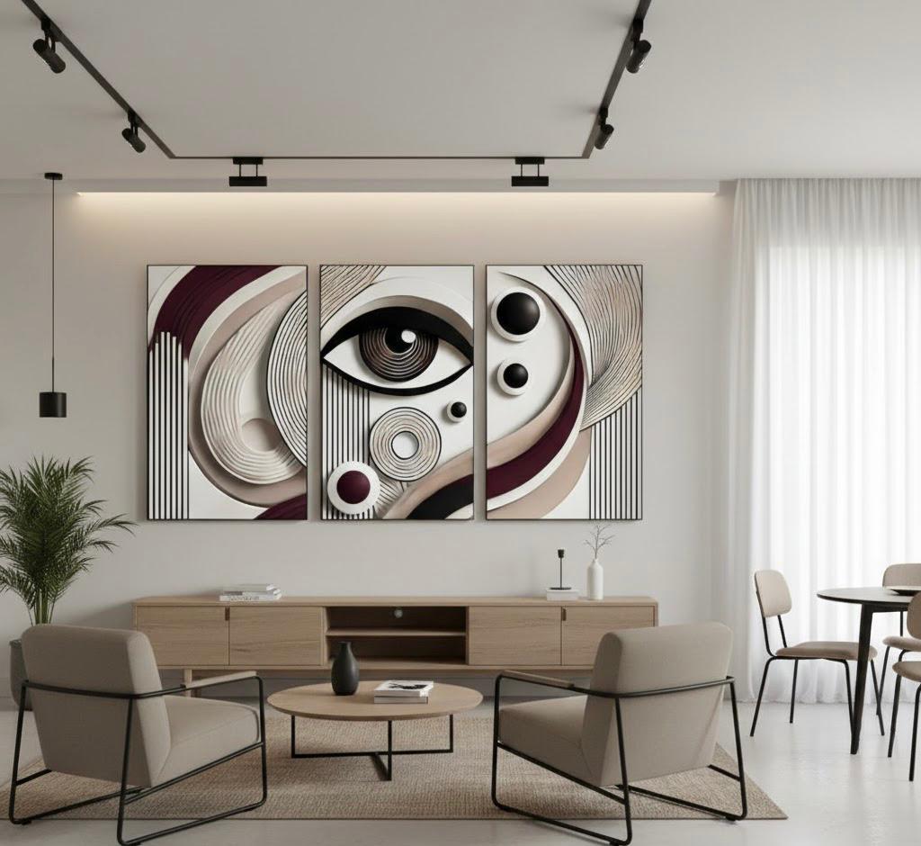 okyanus esintili dokulu tablolar