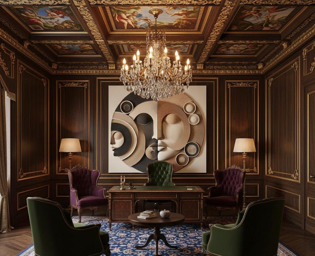 puruzlu yuzey duvar sanati 2