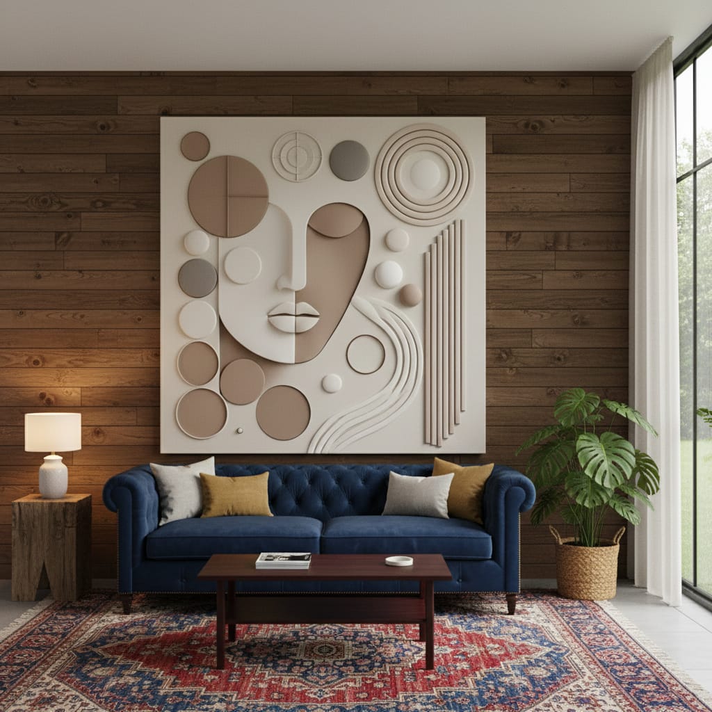 puruzlu yuzey duvar sanati 3