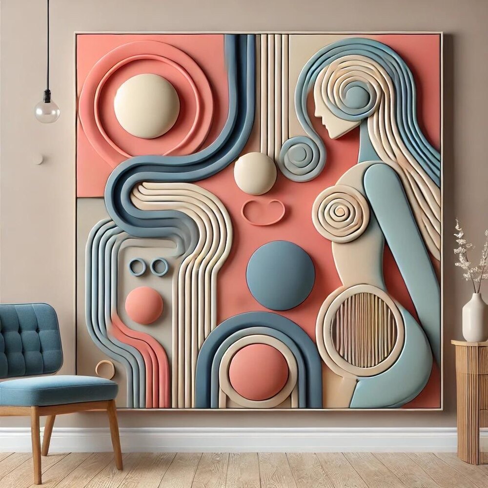 ronesans esintili modern rolyef 1