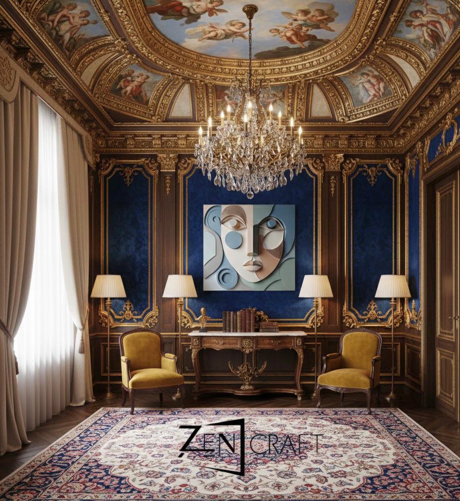 terracotta rengi duvar sanati 1